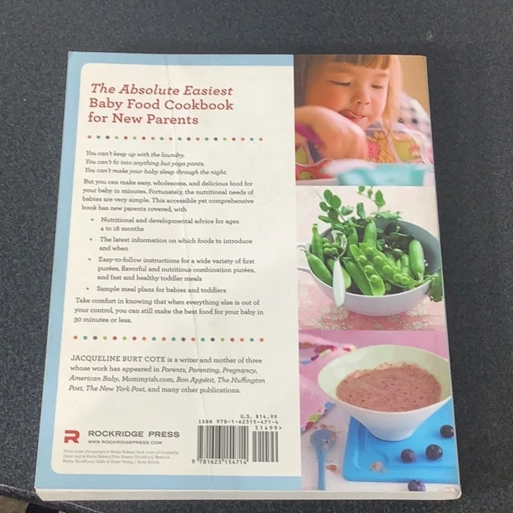 Fast & Fresh BABY FOOD COOKBOOK - 120 ridiculously simple naturally wholesome